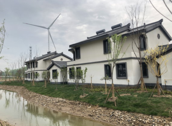 图为淮阴区三树镇联盟社区一角