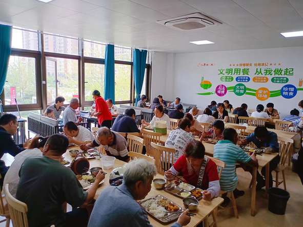 淮安经开区：助餐点助到群众心坎上