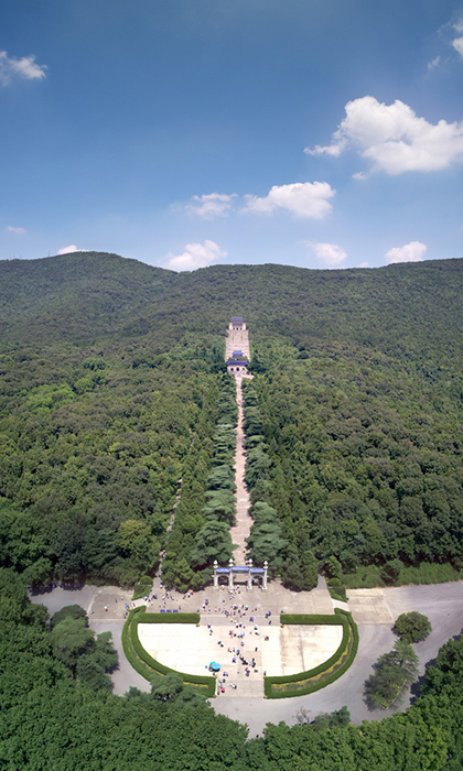    中山陵全景