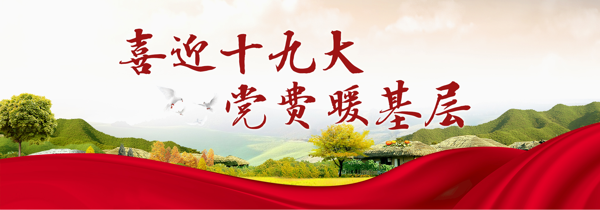 喜迎十九大党费暖基层