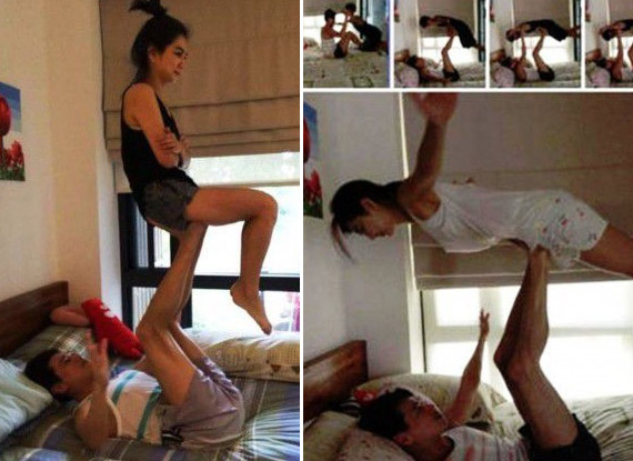 刘烨晒混血儿子和狗萌照遭到网友疯狂调侃_江