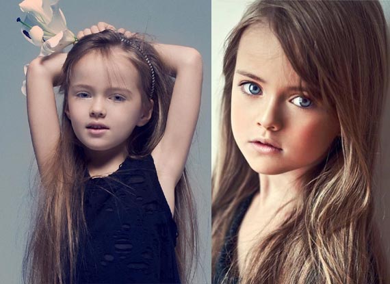 <em>俄罗斯</em>9岁萝莉模特走红