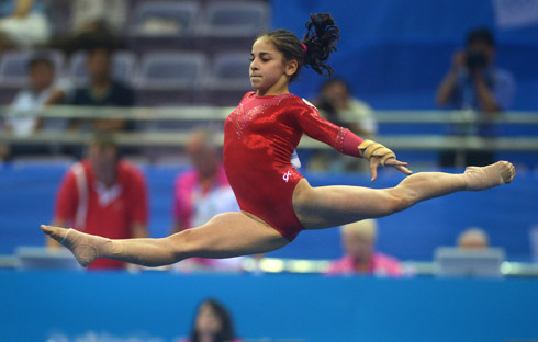 俄罗斯选手获得体操女子个人全能冠军