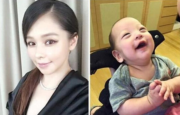 徐若瑄晒爱子正面照 笑眼可爱肉嘟嘟(图)_皮皮网 徐若瑄晒爱子正面照 笑眼可爱肉嘟嘟(图)