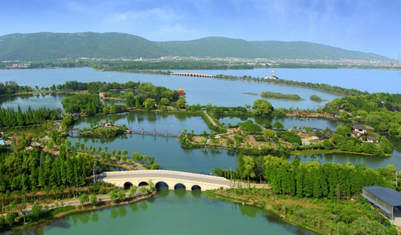 江苏常熟沙家浜芦苇荡风景区