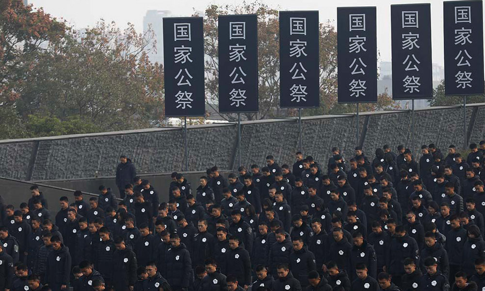 南京大屠杀死难者国家公祭仪式现场直播_新华网江苏