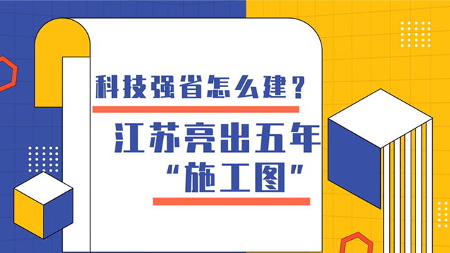 科技强省怎么建？江苏亮出五年“施工图”