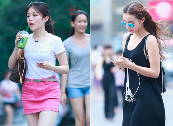 街拍身材火辣的<em>重庆妹子</em>