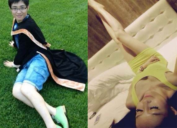 网络晒长腿大赛走红 美女露腿网友戏称<em>PS</em>大军