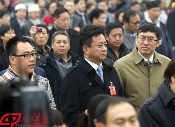 政协大会开幕"花絮"